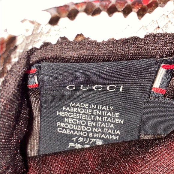 Gucci Python Gloves - Picture 4 of 7